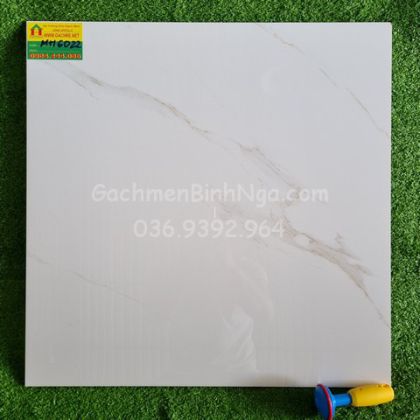 Gạch lát nền 60x60 trắng bóng Mikado 6022 