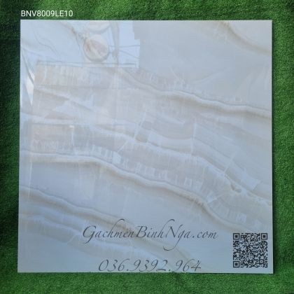 Gạch lát nền 80x80 Mikado vân đá marble siêu bóng 