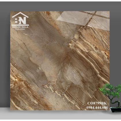 Đá bóng kiếng cao cấp 80x80 vân đá marble 