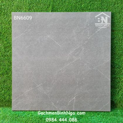 Gạch lát nền mờ nhám 60x60 vân trắng 