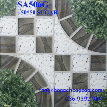 Gạch nhám lát sân chống trơn 50x50 SA506G Sugar 