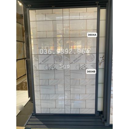 Gạch nhũ vàng men kính 30x60 3604AB 