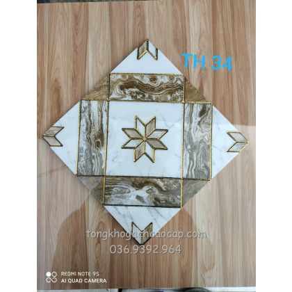 Gạch nhũ vàng vân đá ốp tường giá rẻ HCM 