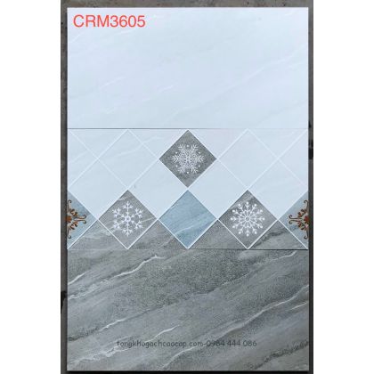 Gạch ốp tường 30x60 vân đá xám CRM3605 