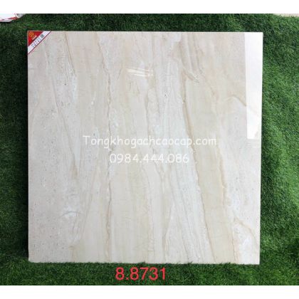 Gạch Prime 80x80 bóng kiếng vân đá 