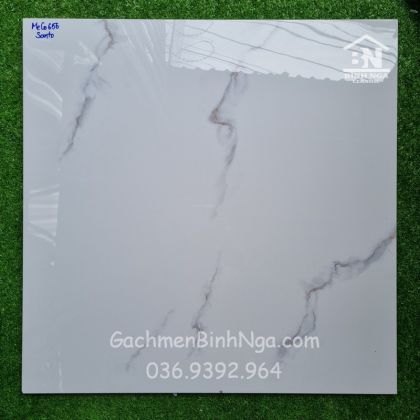 Gạch siêu bóng kiếng trắng khói 60x60 656 