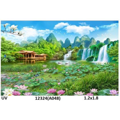 Gạch tranh 3D giá rẻ-Sài Gòn 