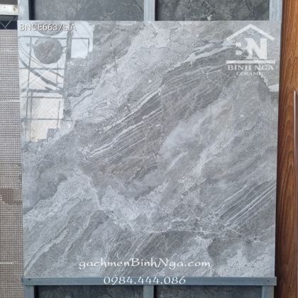 Gạch vân đá xám 60x60 men kim cương BN6636LIA 