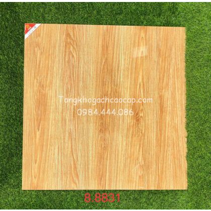 Gạch vân gỗ 80x80 bóng kiếng cao cấp  
