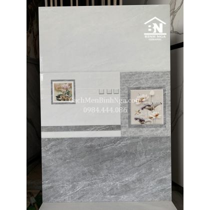 Gạch dán tường màu xám 30x60 giá rẻ 