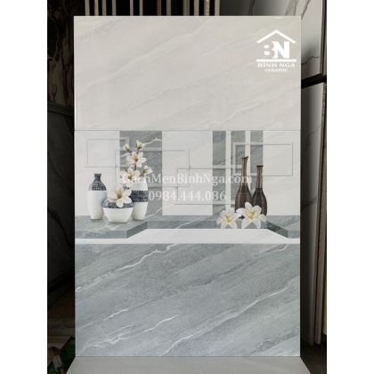 mẫu gạch 30x60 vân đá xám 