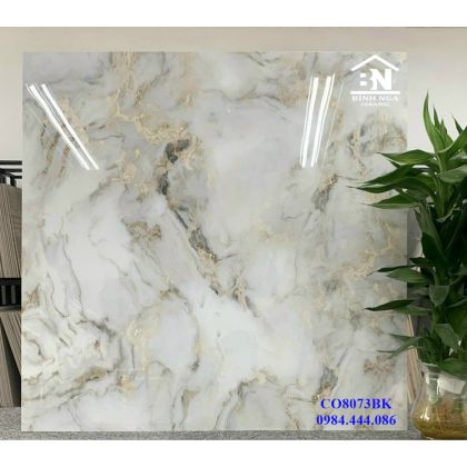Mẫu gạch bóng kiếng 80x80 mới Catalan 8073 
