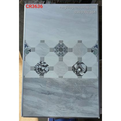 Mới gạch ốp tường màu xám 30x60 CR3636 giá rẻ HCM 