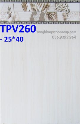+50 mẫu gạch 25x40 ốp tường đẹp giá rẻ  TPV260