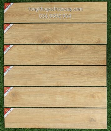 Gạch giả gỗ 15x80 Prime giá rẻ Lâm Đồng W158008