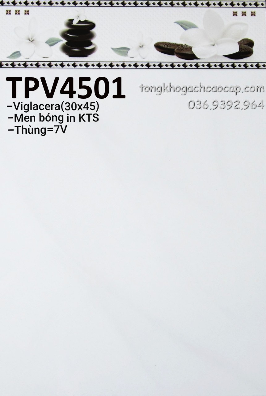 Gạch 3045 giá rẻ ốp tường Nhuận Đức TPV4501