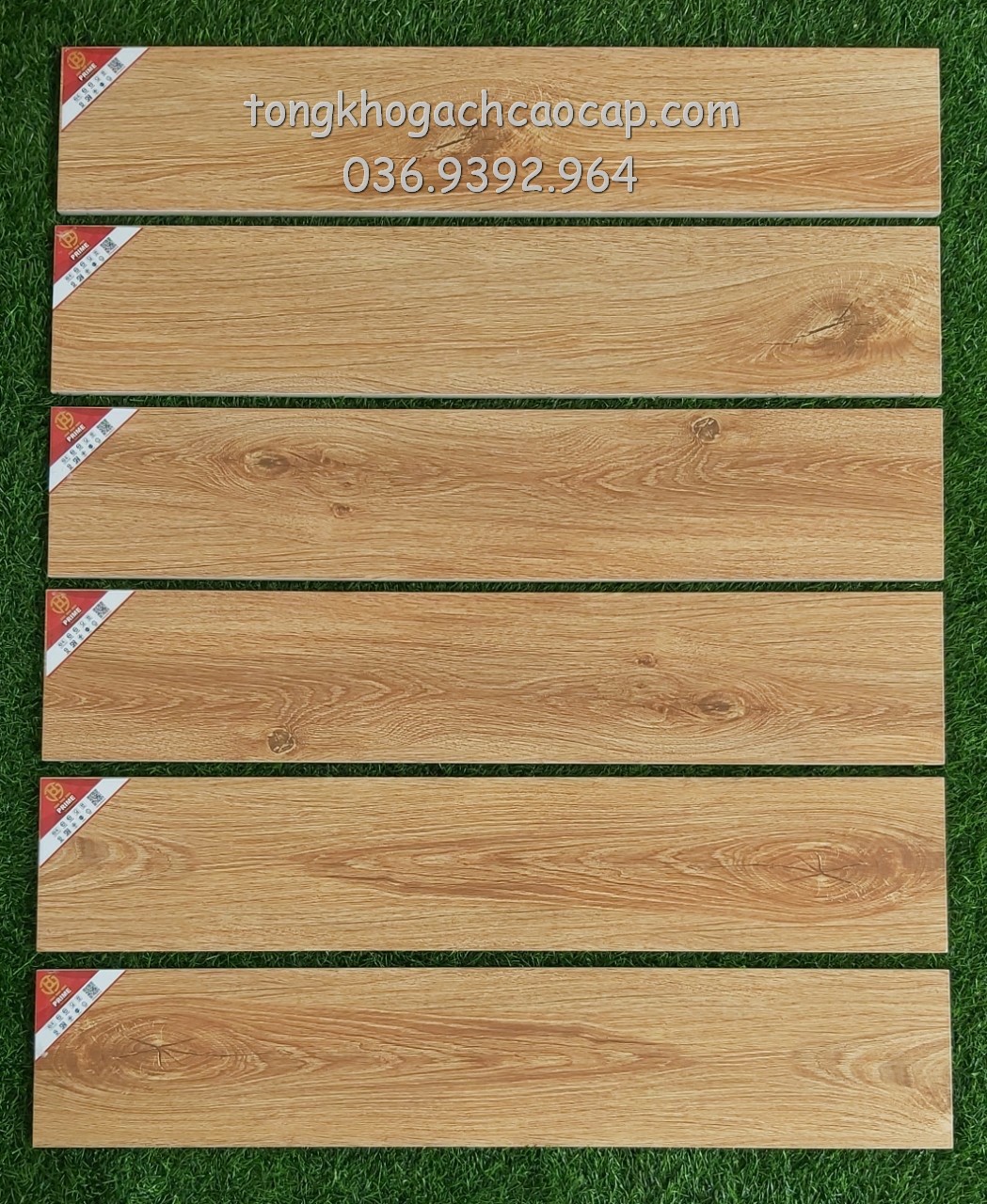 Gạch giả gỗ 15x80 Prime W158004